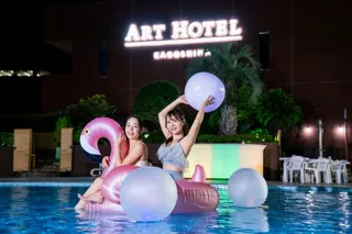 アートホテル鹿児島 まだまだ夏は終わらない！「デイ＆ナイトプール」で暑い９月を満喫