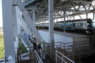 瀬戸大橋塔頂体験スカイツアー