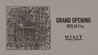 JOURNAL STANDARDメンズ、京都・三条に「VISIT JOURNAL STANDARD」オープン。