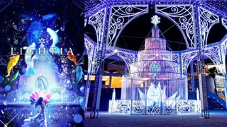 【横浜・八景島シーパラダイス】シーパラならではのイルミネーションオブジェが登場！BGMと光の変化が織りなす、クリスマス限定演出プログラムも実施！『LIGHTIA クリスタルツリー 登場』