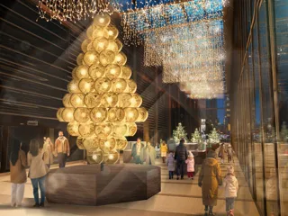 “ジャパンクラフト×イルミネーション”をコンセプトに、幻想的な空間で職人たちの手しごとを体感「MIDTOWN YAESU CHRISTMAS 2025」