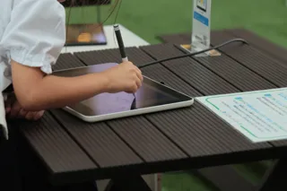 ペンタブレットを活用した、親子で楽しめるデジタル塗り絵のワークショップ「ミライスケッチパーク -ぬりえ＆アクキー体験-」