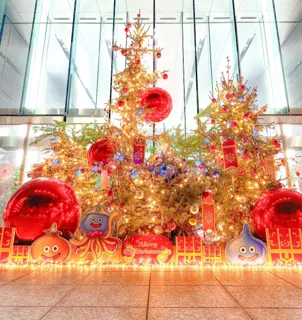 東京・南青山を彩る「ニジゲンノモリ」のイルミネーションイベント　『ドラゴンクエスト アイランド ウィンターカーニバル2025』