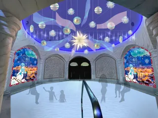 YUNESSUN OFURO COLLECTION 2025 AUTUMN/WINTER 第3弾 ノルウェーの幻想的な冬の世界へ ホリデーシーズンを彩る「スノーファンタジー風呂」