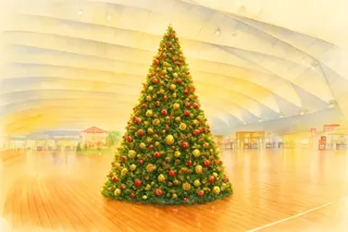 「横浜港大さん橋クリスマスツリー2025」～横浜港大さん橋国際客船ターミナルに「高さ5メートル」の大型クリスマスツリーが登場～