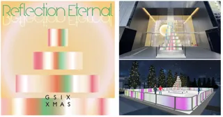 ＜GINZA SIX XMAS 2025＞「Reflection Eternal」クリエイティブ集団 YARが織りなす、五感でめぐる幻想体験