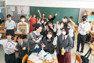 【工作し放題】ツギノテ×高岡龍谷高校で“ものづくりの街 富山”の身近な社会課題に着目！工場から出たユニークな廃材で工作し放題&ミニゲームができる「こども工作広場」をオープン