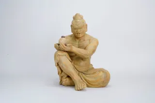 大丸東京店にて、10月15日 (水)より三好桃加 個展「仁王像たちのオフの日 2025・秋」を開催。