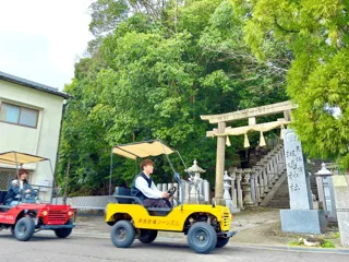 お出かけシーズン到来！可愛いバギーで奈良の田舎道を走る体験はまるでライドアトラクション。心躍る新プラン登場。
