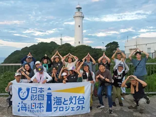 ナイトウォーク&オリジナルさかなのぼり掲揚　福島県・塩屋埼灯台でイベントを開催しました