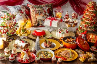 【ヒルトン成田】クリスマスはホテルで華やかに賑やかなビュッフェと優雅なコース料理をご用意
