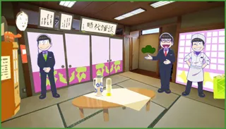 【おそ松さん×ホテル湖龍】働く6つ子と過ごす、没入型宿泊プランを期間限定で開催！