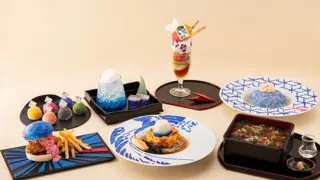 「HOKUSAI-ぜんぶ、北斎のしわざでした。展」ここでしか手に入らない展覧会コラボグッズ＆出展作品からインスパイアされたテーマカフェが登場します！