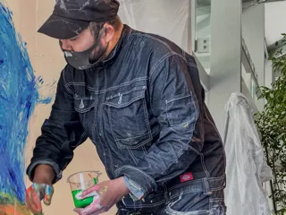 【アートパフォーマンス】開園110周年を迎える「天王寺動物園で学ぶSDGzoo」に障害者アーティスト・kaminaka.hirofumi が出演決定