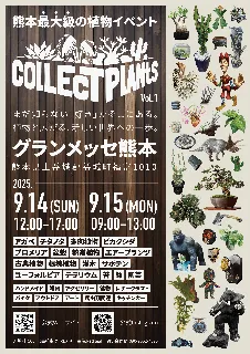 九州最大級の植物イベント「Collect Plants」初開催　多彩な80組が集う展示販売（9/14-9/15熊本）