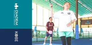 【DPC KOBE】自由に出入りOKのゲームイベント！『オープンプレー・ピックルボール』 10月好評開催中