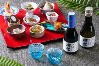 獺祭とコラボレーションした、一夜限りのペアリングディナー「琉華饗宴 ～獺祭と巡る王朝の追憶～」