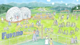 【富良野スキー場】標高900ｍ富良野ロープウェー山頂駅舎エリアに「絶景×遊び」をテーマにした新スポット「ふらのの森"ASOBOU”」が誕生　雄大な十勝岳連峰の眺望とさまざまな体験が楽しめます。