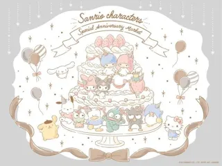★【大丸梅田店15階】サンリオキャラクターズの特別な一年が重なるミラクルイヤーをお祝いする『Sanrio characters Special Anniversary Market』を開催！
