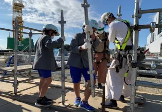 建設中のごみ処理施設を見学しよう!職業体験を兼ねた建設現場見学会の参加者を募集中!