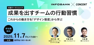 【11/7(金)】課題解決やリーダーシップに必要な“行動習慣”とは何か? ── SMBCコンシューマーファイナンス社の取り組みと、ワークショップから学ぶセミナー「成果を出すチームの行動習慣」を開催
