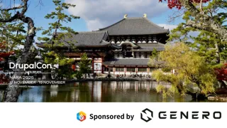 日本初開催の「DrupalCon Nara 2025」にメインスポンサーとしてジェネロの協賛が決定～オープンソースを通じて、技術と人が交わる国際イベントを支援～