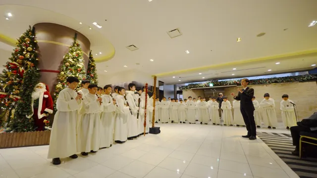 【ホテルメトロポリタン エドモント】「暁星(ぎょうせい)小学校聖歌隊」によるクリスマス チャリティーコンサートを開催