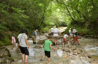 自然のフシギ発見！「乳川のいきものと砂鉄調査隊」開催｜国営アルプスあづみの公園【大町・松川地区】