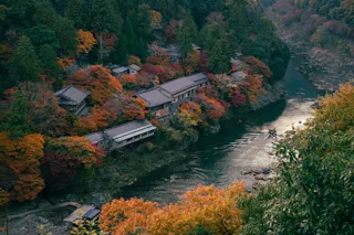 【星のや京都】3つの特等席を独占し、心ゆくまで秋の京都を堪能する「奥嵐山の錦秋(きんしゅう)滞在」今年も提供