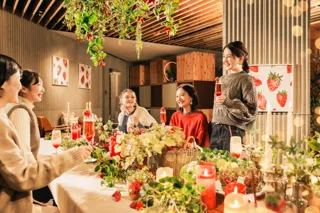 【BEB5土浦】茨城生まれのブランドいちご「いばらキッス」に甘くとろける夜。いちご尽くしの「BEB ストロベリーナイト」開催