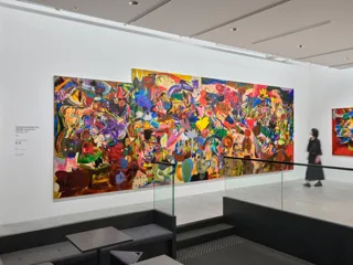 佐野凜由輔 新作個展「ZOOOOOOOOOOOOM / FACE」がGallery & Bakery Tokyo ８分で開催中。7m越えの大作も発表