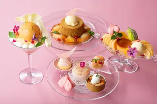 はつひめ、あかつき、まどかなど、“桃”の品種それぞれを最もおいしいタイミングで！福島県福島市のかんたファームから届く、甘くてジューシーな“桃”が主役のスイーツ4品が大集合 「ピーチフェア」