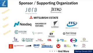 起業家・スタートアップ・グローバル投資家の国際カンファレンス『OIST-Lifetime Startup Elevate 2025』への参加予定企業とプログラムの豪華ラインナップを大公開！
