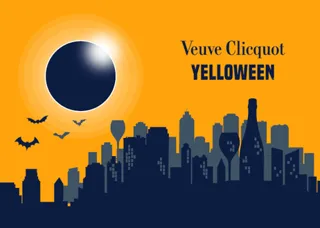 東急歌舞伎町タワーがハロウィーンイベントを開催！今年はヴーヴ・クリコ イエローラベルとコラボ「Veuve Clicquot Yelloween in TOKYU KABUKICHO TOWER 」