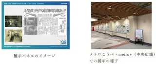 阪神電気鉄道開業120周年記念パネル展 「写真と新聞記事でたどる阪神電気鉄道120年のあゆみ」