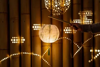 ~やさしい灯りと秋の夜を楽しむ~「 GOOD NATURE STATION 竹灯り散歩」を開催