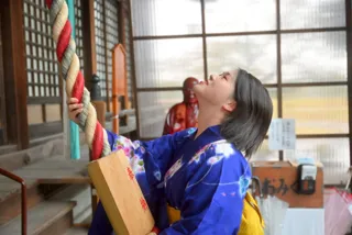 福井県あわら市!将棋界の熱戦を彩る! 竜王戦 大盤解説棋士の冨田五段・藤井女流初段が「よるもうで」スポット巡り!【写真たっぷりお届け】