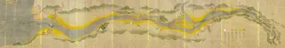 琵琶湖博物館企画展示「川を描く、川をつくる」第2期の古地図資料の展示がはじまります