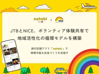 NICEとJTB、ボランティア体験共有で地域・世界をつなぐ循環モデルを構築