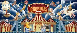 昼も夜も楽しめる、幻想のサーカスへようこそ。UMEDA SKY BUILDING Christmas 2025 特設サイトを公開！