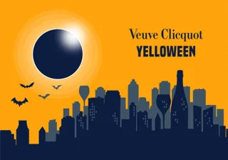 ヴーヴ・クリコ イエローラベルと楽しむハロウィーン ヴーヴ・クリコ イエローウィーン「Veuve Clicquot Yelloween」