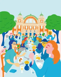 ディスカッション＆パーティ NAKANOSHIMA LONG TABLE vol.0