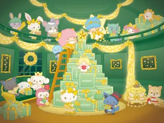 JO1とサンリオが共同開発したキャラクター「JOCHUM（ジェオチャム）」が初登場 心温まるクリスマスイベント「Puroland Illumination Christmas」11月7日（金）より開始