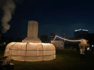 現代美術家・栗林隆氏による壁画制作プロジェクト開始