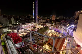 涼の花やしきの夜 2025