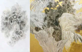 「はじまりもおわりもない」世界を描く 日本画家 松岡 勇樹氏の個展を開催