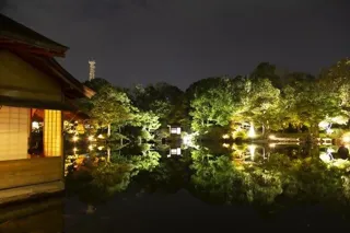 養浩館庭園「ライトアップ」