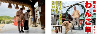 しまなみ海道　因島　大山神社第２回　わんこ祭