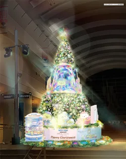 クイーンズスクエア横浜クリスマス2025×『映画 すみっコぐらし 空の王国とふたりのコ』キラキラたからものクリスマス