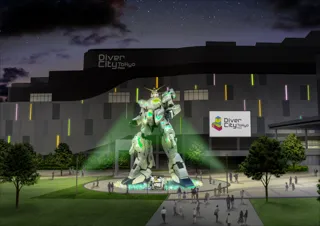 今年は3月まで期間延長！日没後の観光スポットに　2026年1月30日(金)全国劇場公開『機動戦士ガンダム 閃光のハサウェイ キルケーの魔女』をテーマにデザイン　実物大ユニコーンガンダム立像冬季限定25-26Ver.ライトアップ実施　2025年11月23日(日)～2026年3月6日(金)